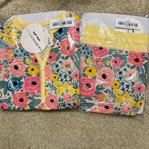 NIB Little Sleepies secret garden women’s pajama set size small